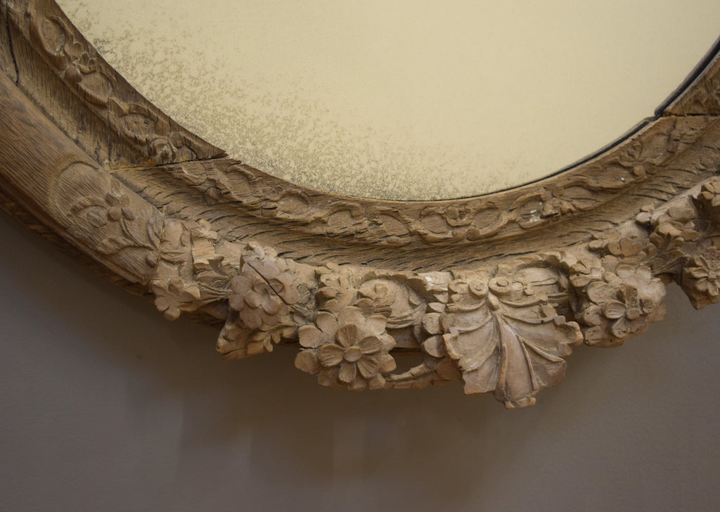 Large Carved Mirror