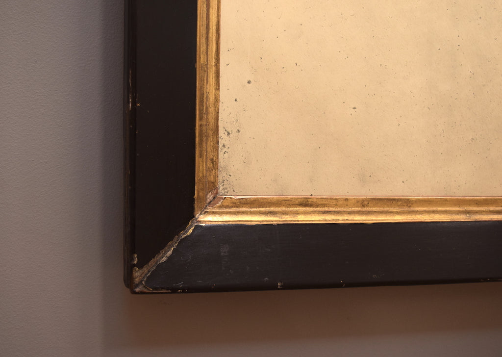 George III Ebonised English Mirror