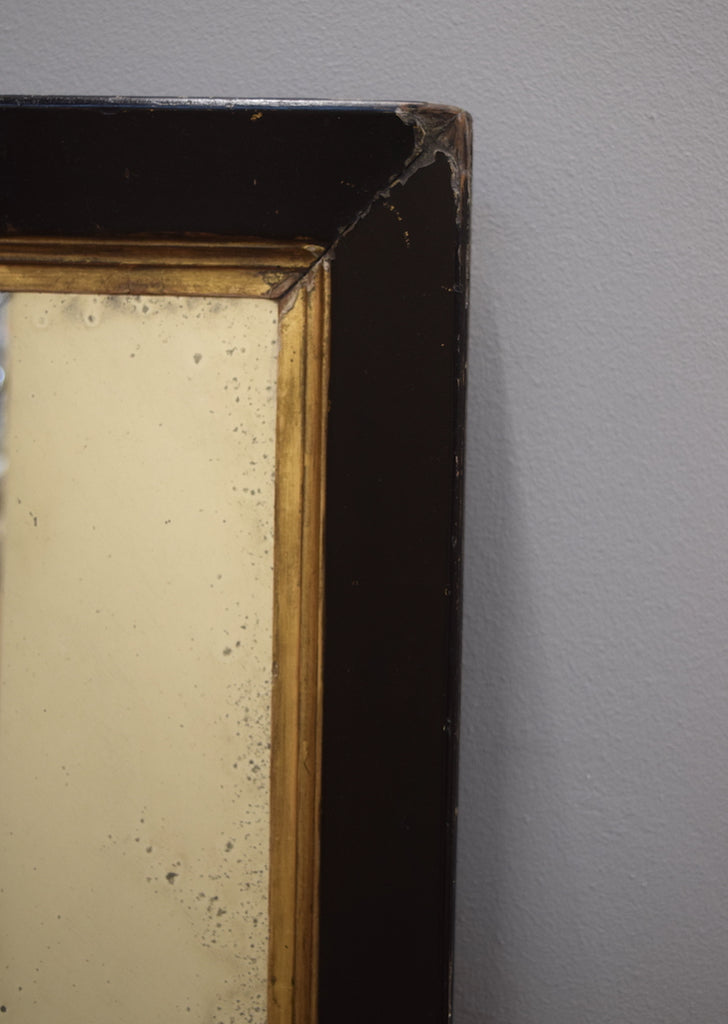 George III Ebonised English Mirror