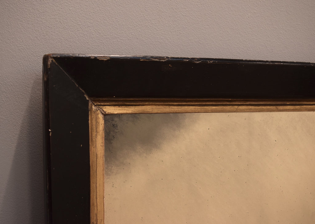 George III Ebonised English Mirror