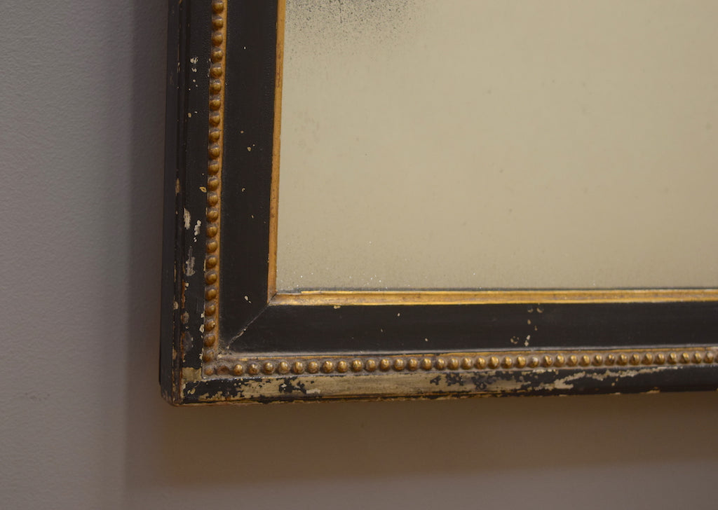 English Ebonised Mirror