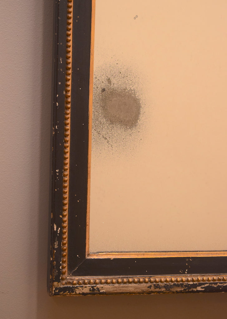 English Ebonised Mirror