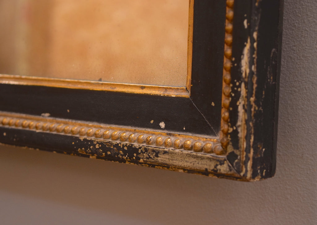 English Ebonised Mirror