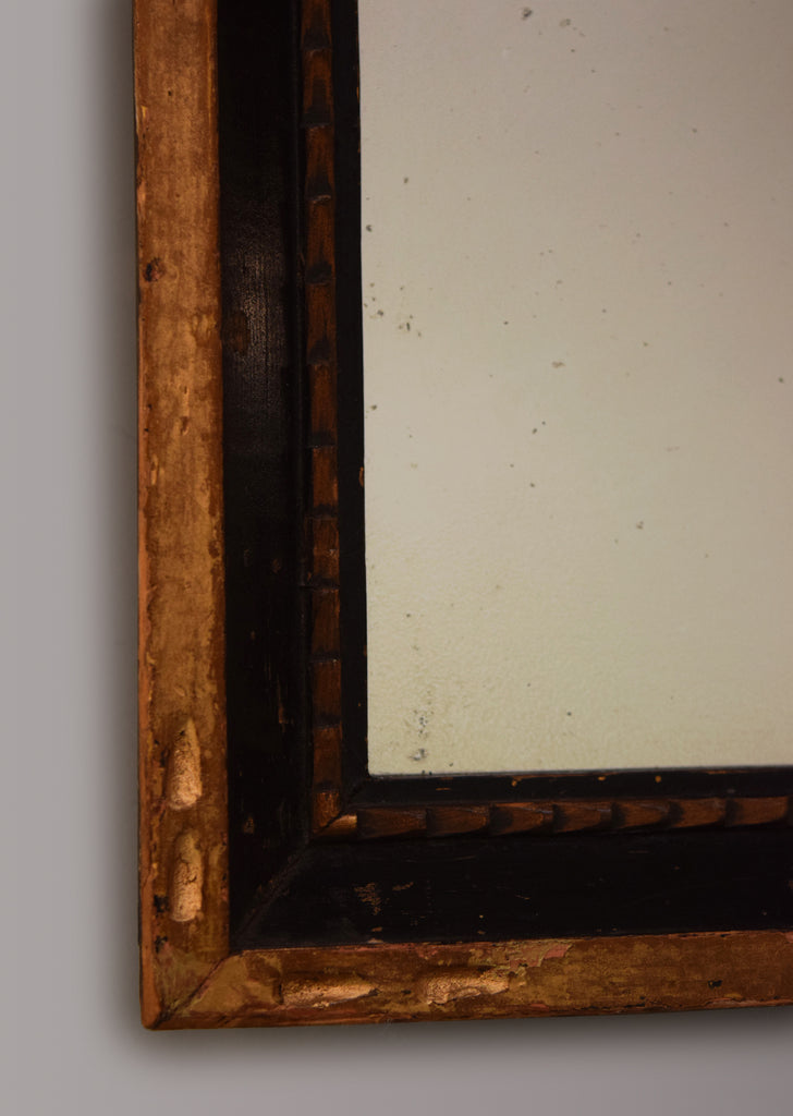 Gilt & Ebonised Mirror