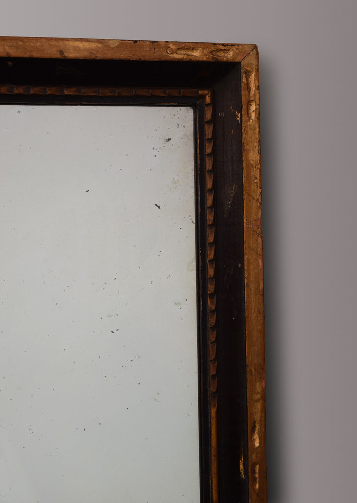 Gilt & Ebonised Mirror