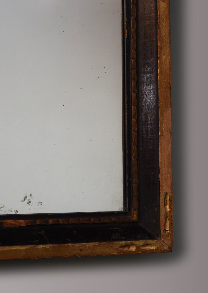 Gilt & Ebonised Mirror