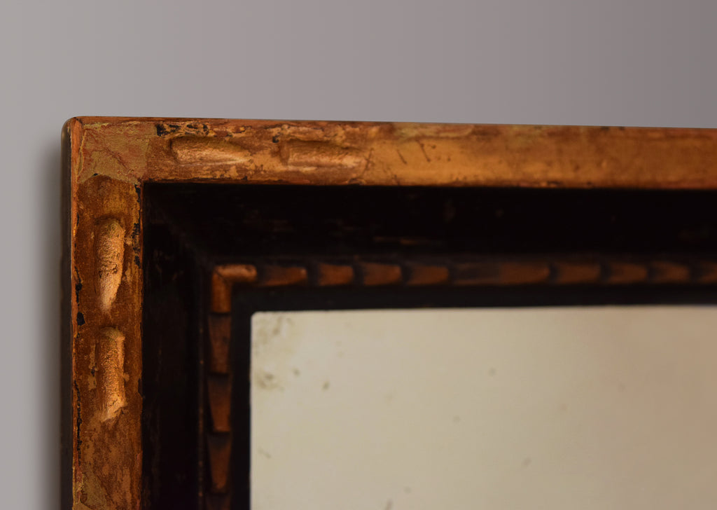 Gilt & Ebonised Mirror