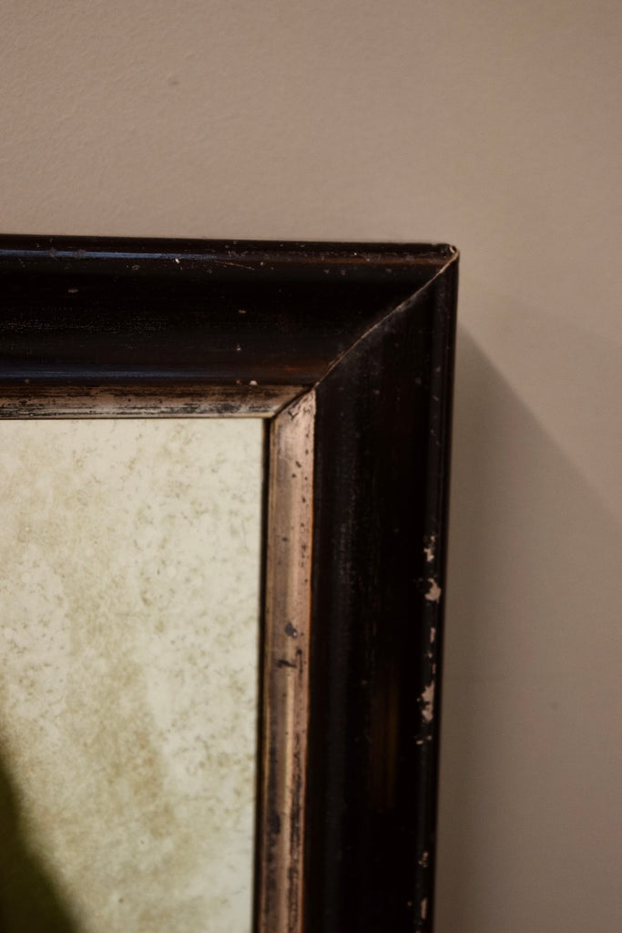 Pair of English Ebonised Mirrors