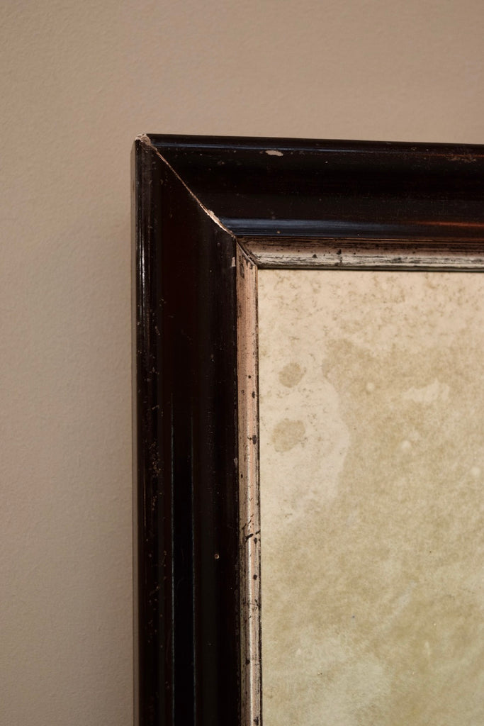 Pair of English Ebonised Mirrors