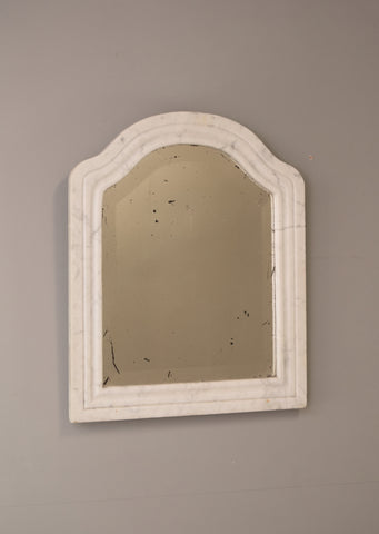 Carrara Marble Antique Mirror