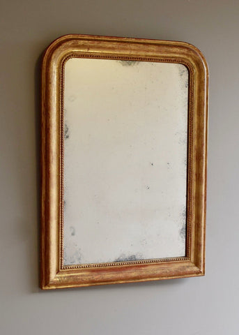 French Gilt Mirror | Rough Old Glass