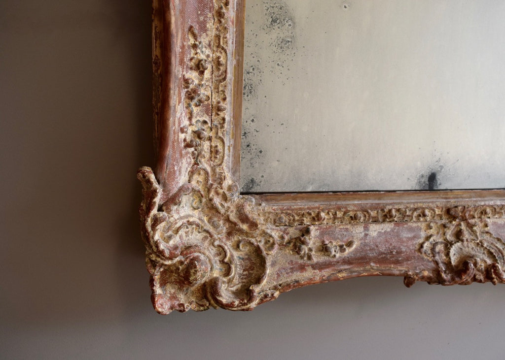 English Swept Mirror