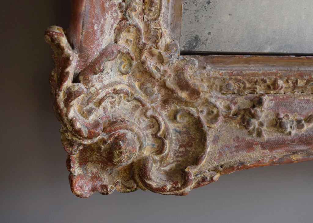 English Swept Mirror