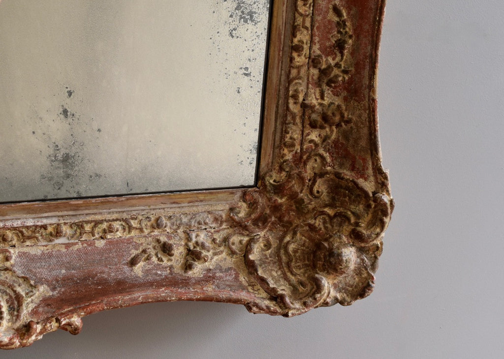English Swept Mirror
