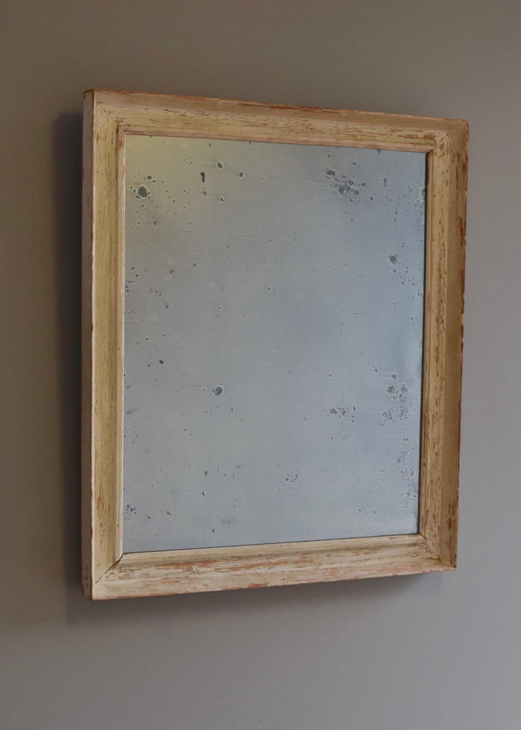 Distressed Painted Mirror