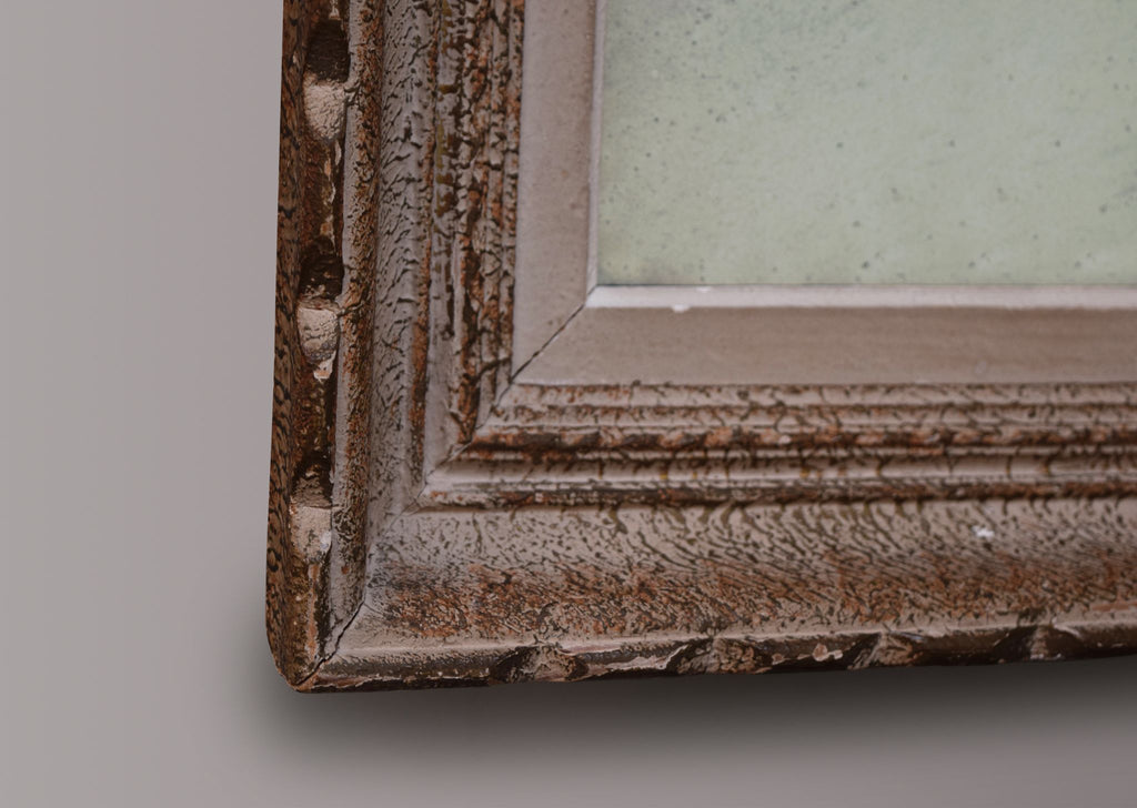 Painted & Carved English Mirror