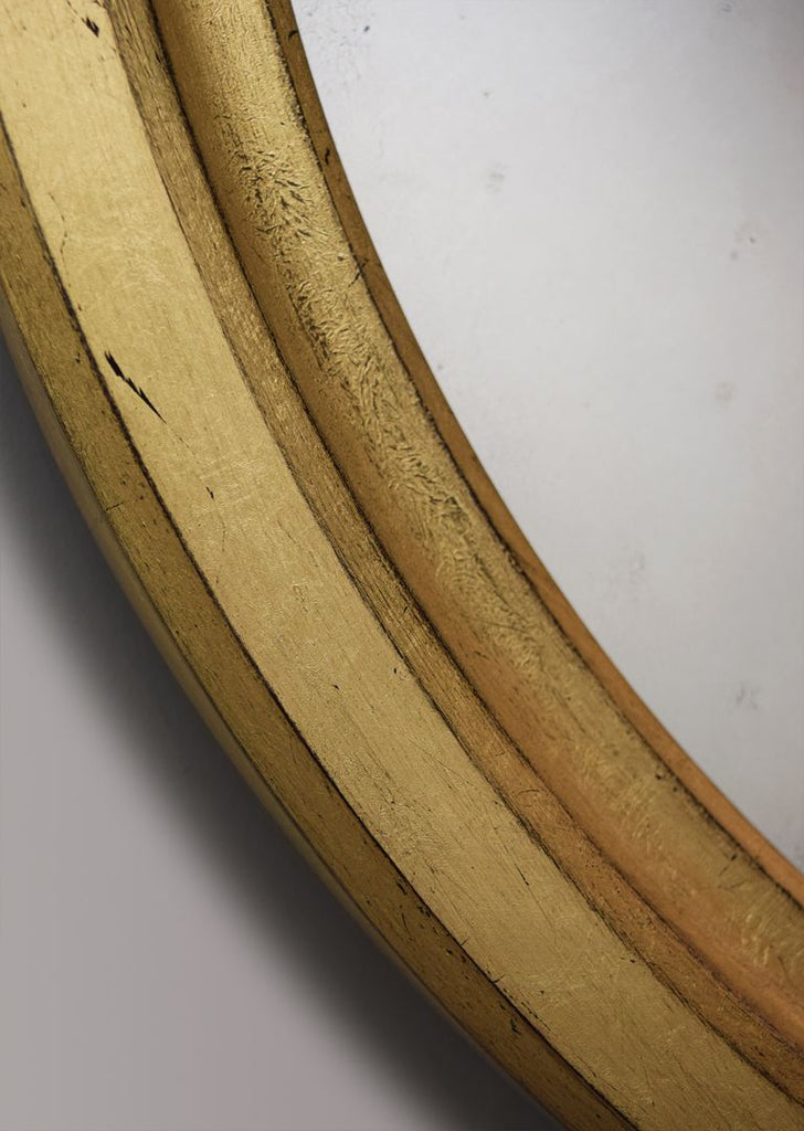 Circular Gold Gilt Dutch Barn Moulding