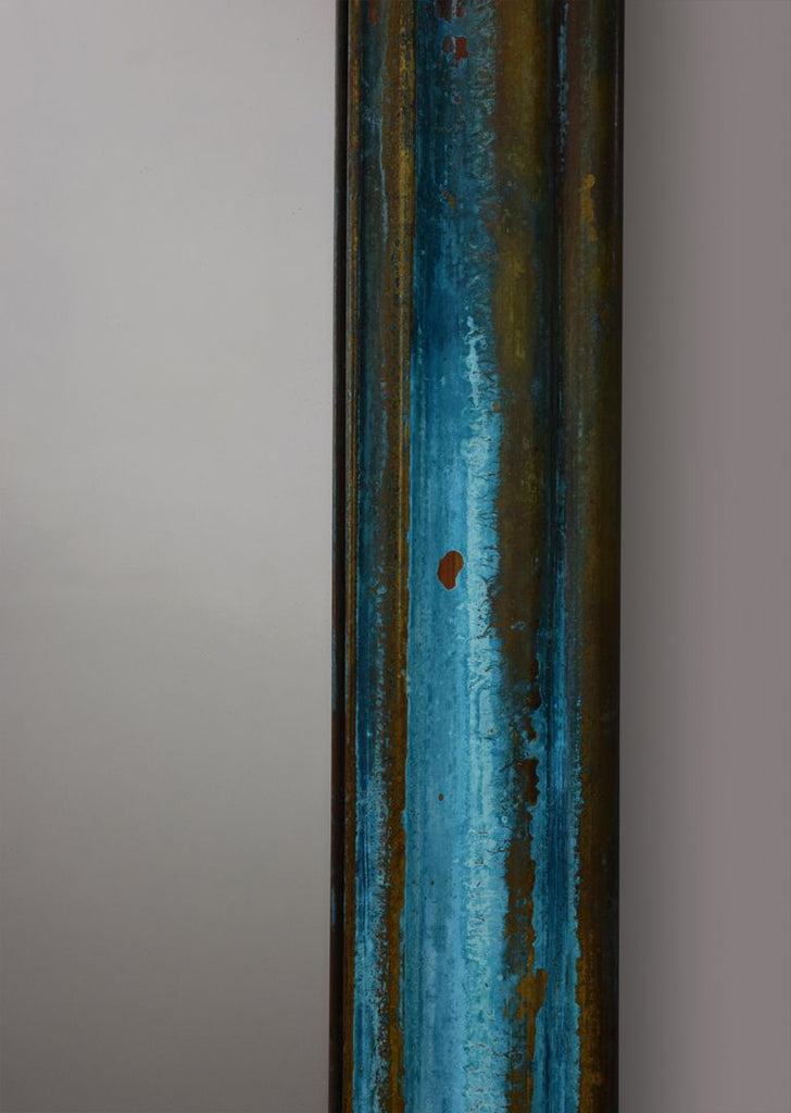 Brass Verdigris Mirror