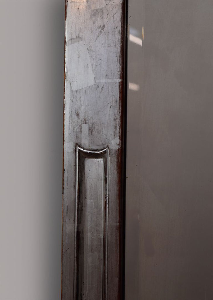 Huge Silver Gilt Overmantel Mirror