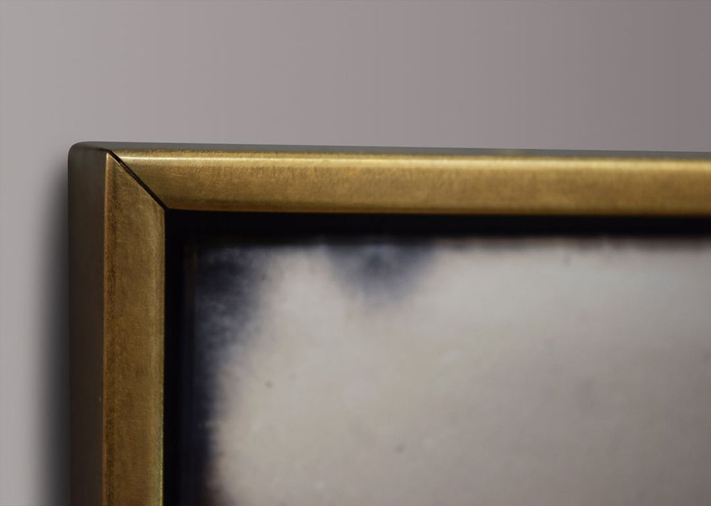 Patinated Brass Tray Frame