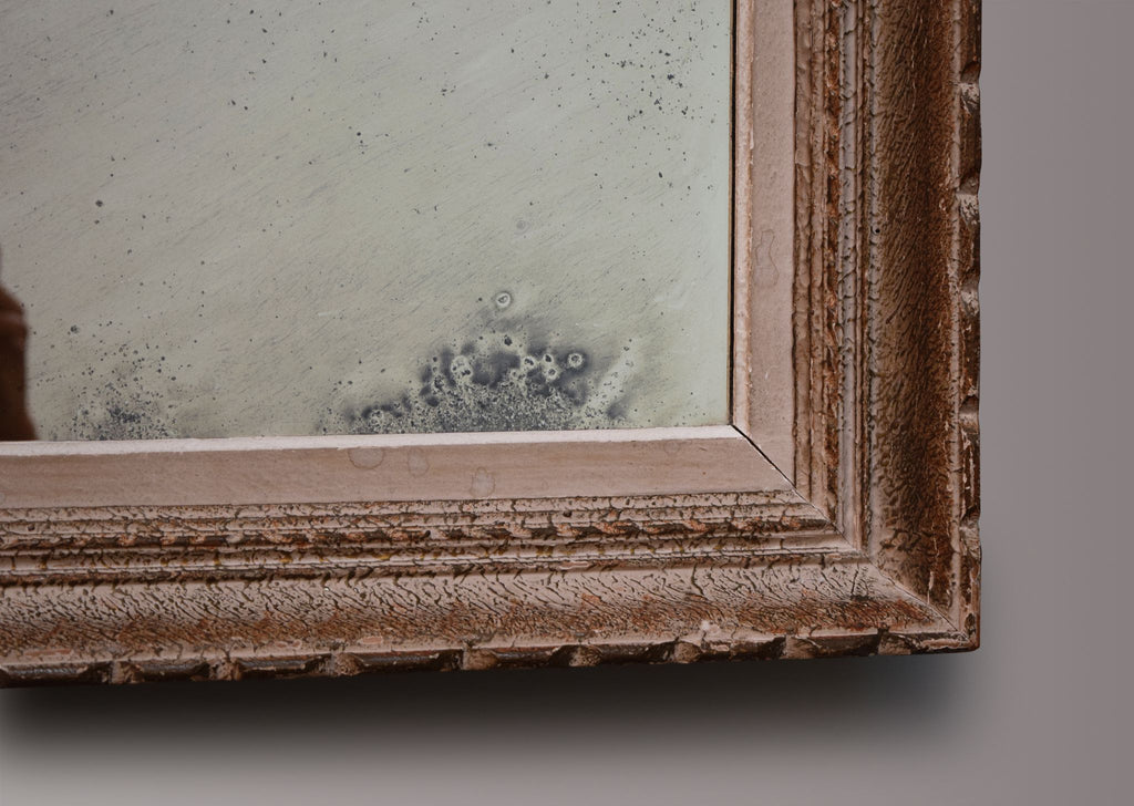 Painted & Carved English Mirror