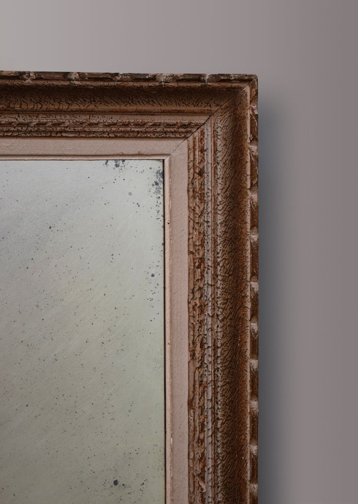 Painted & Carved English Mirror