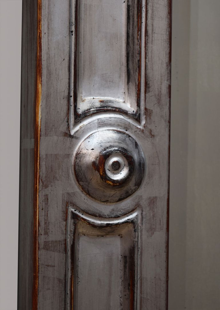 Huge Silver Gilt Overmantel Mirror