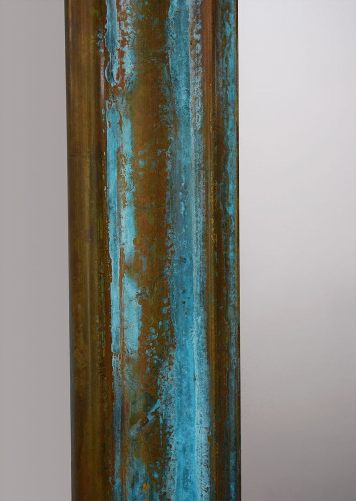Brass Verdigris Mirror