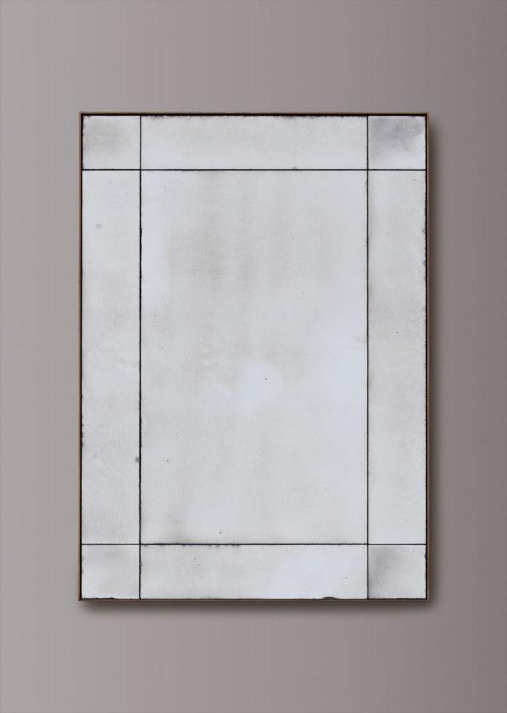 Patinated Brass Tray Frame