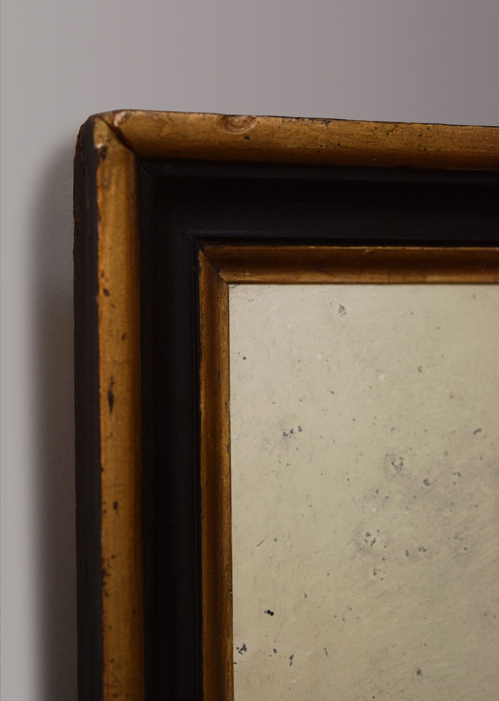 Ebonised & Gilt Mirror