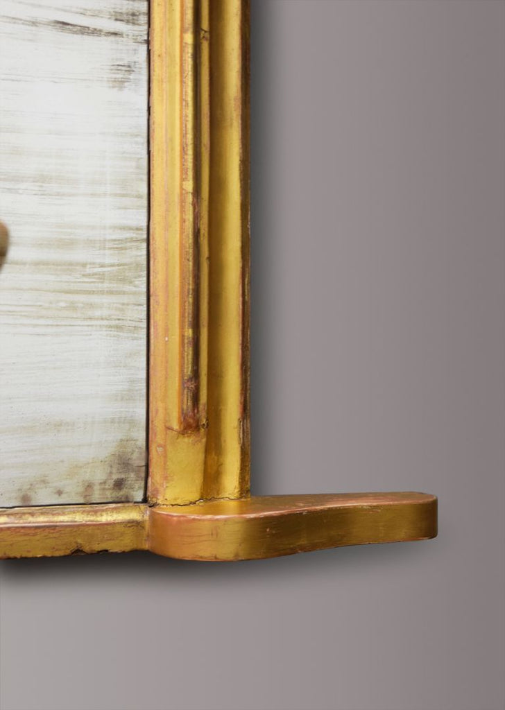 Large Gilt Overmantel Mirror