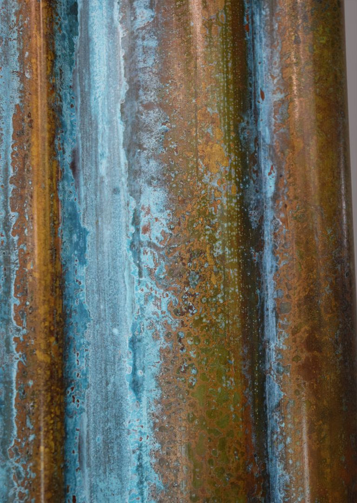 Brass Verdigris Mirror