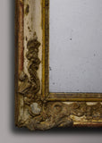 French Partial Gilt Mirror