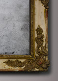 French Partial Gilt Mirror