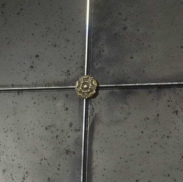 Cast Brass Tudor Rose