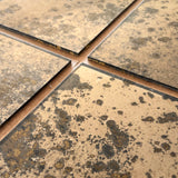 Gold Swathe on Bronze Sample