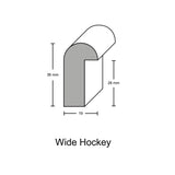 Bronzed Wide Hockey Moulding