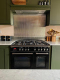 Vintage on Fluted Glass Finish
