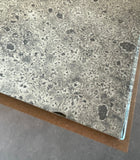 Really Rough with Bronze Backing Paint on Clear Finish