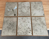 Really Rough with Gold Backing Paint on Clear Finish