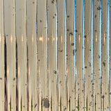 Vintage on Fluted Glass Finish