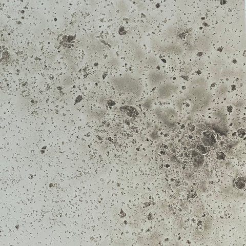 Vintage with Bronze Backing Paint on Clear Finish