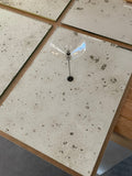 Vintage with Gold Backing Paint on Clear Finish