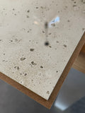 Vintage with Gold Backing Paint on Clear Finish