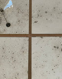 Vintage with Gold Backing Paint on Clear Finish