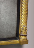English Regency Gold Gilt Overmantel Mirror