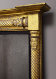 English Regency Gold Gilt Overmantel Mirror