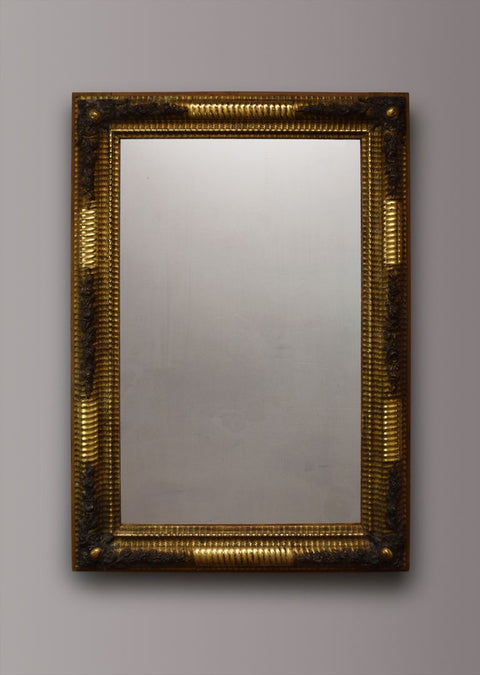 Late 19th Century French Silver Gilt Mirror