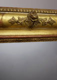 French Gold Gilt Overmantel Mirror