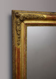 French Gold Gilt Overmantel Mirror